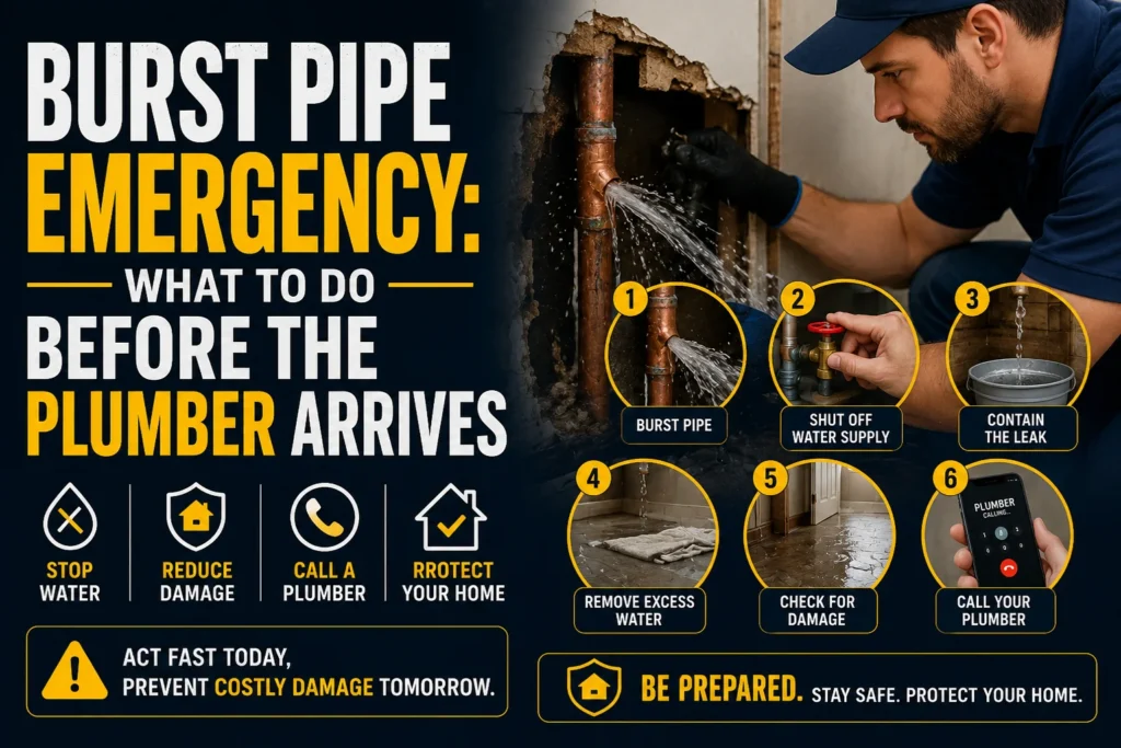 Burst Pipe Emergency: